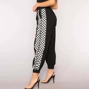 Fashion Nova You Make My Heart Race Joggers